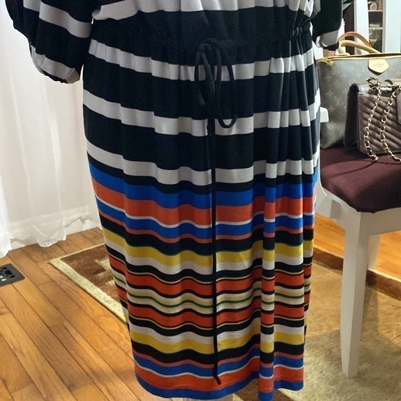 EMMA & Michele Striped multi coloured shift dress size XL - Picture 3 of 11
